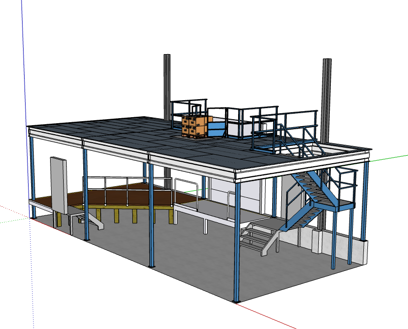entresol 3d modell 1
